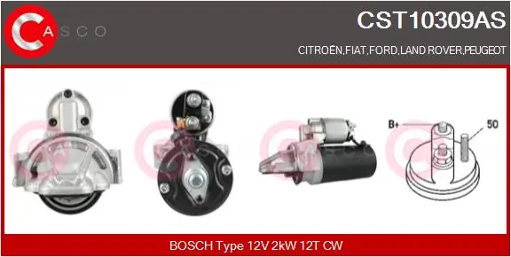 Akční Nabídka Startér CASCO CST10309AS