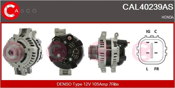 Jen Po Omezenou Doba Generátor CASCO CAL40239AS