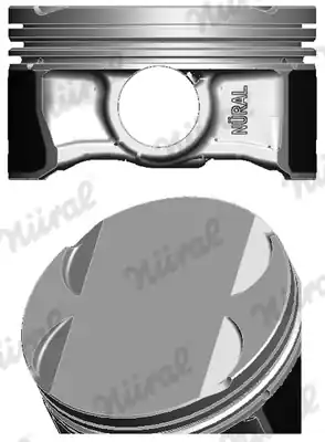 Píst NÜRAL 87-425307-00 Doprava Zdarma