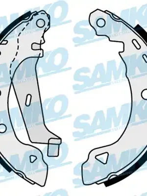 Sada brzdových čelistí SAMKO 87720 Autentický