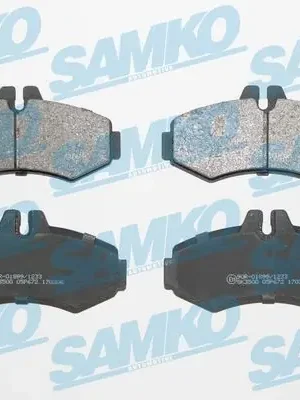 Sada brzdových destiček, kotoučová brzda SAMKO 5SP672 Nejlepší Volba
